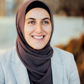 Dr Nema Hayba smiling 