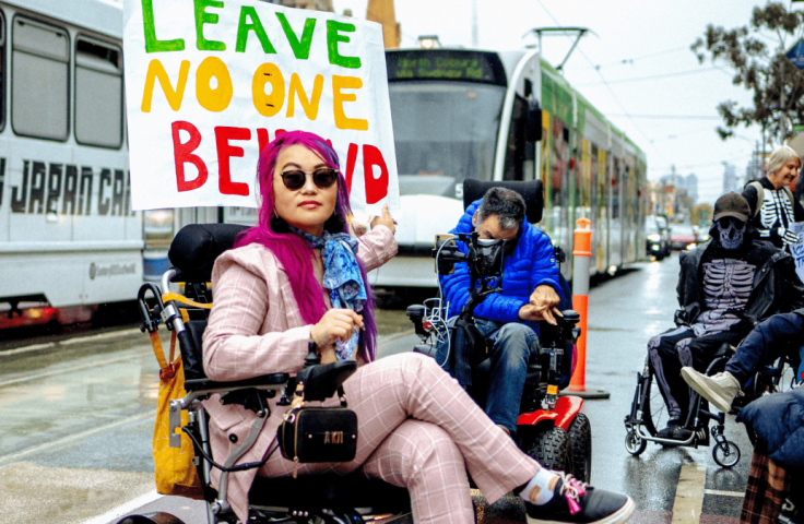 Transport for all protest