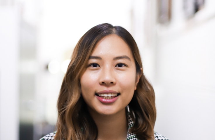 Michelle Tso is smiling for the camera